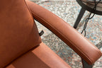 Relaxsessel Leder Kurkuma