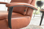 Relaxsessel Leder Kurkuma