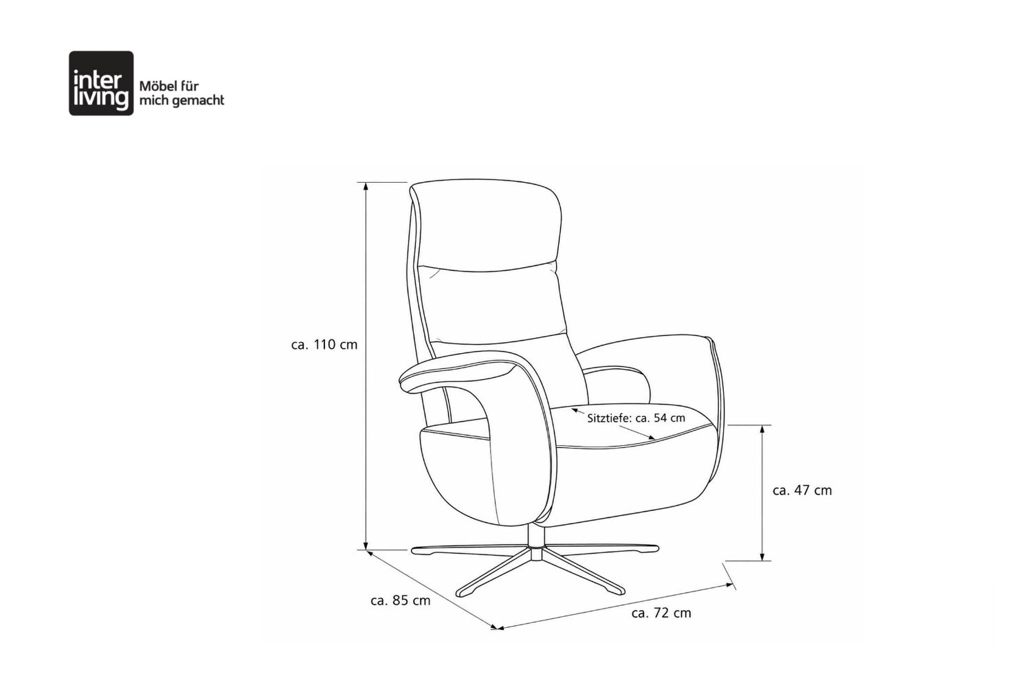 Interliving Sessel Serie 4545