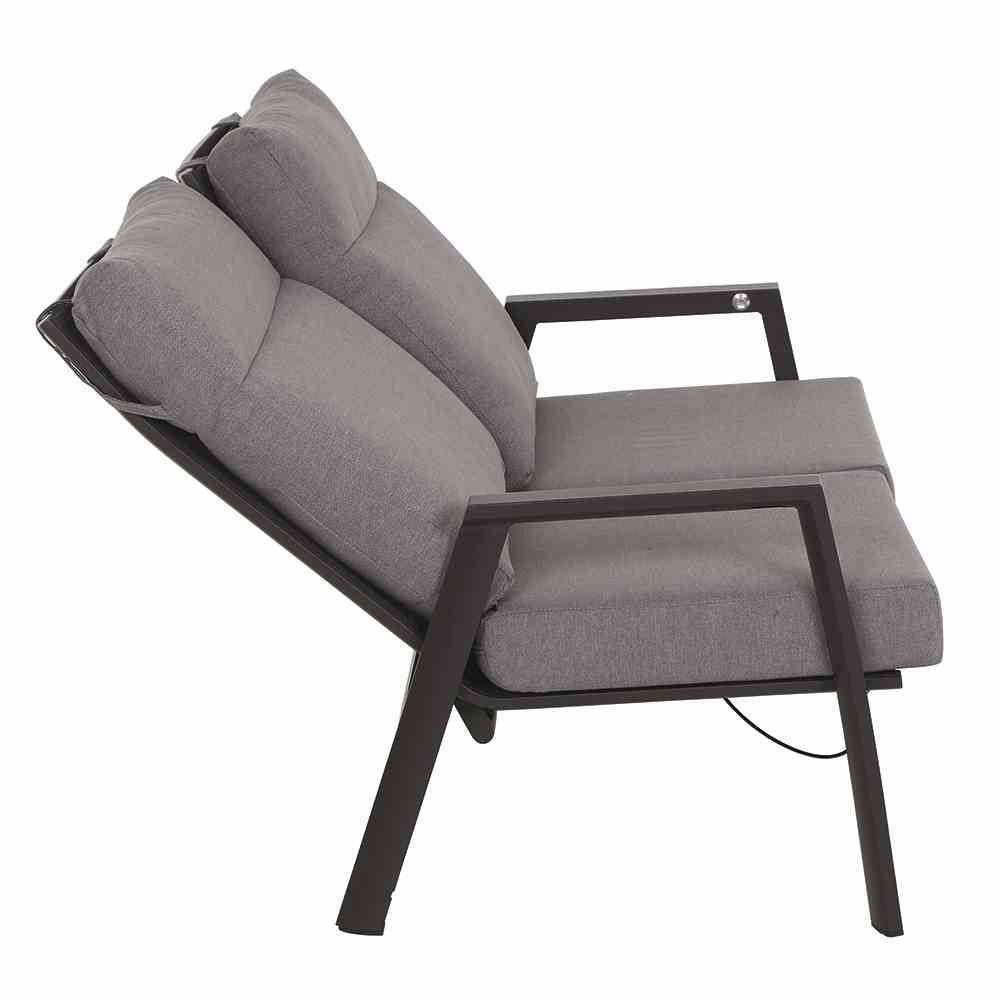 Lounge-Bank J04049 Valencia, 153 cm breit