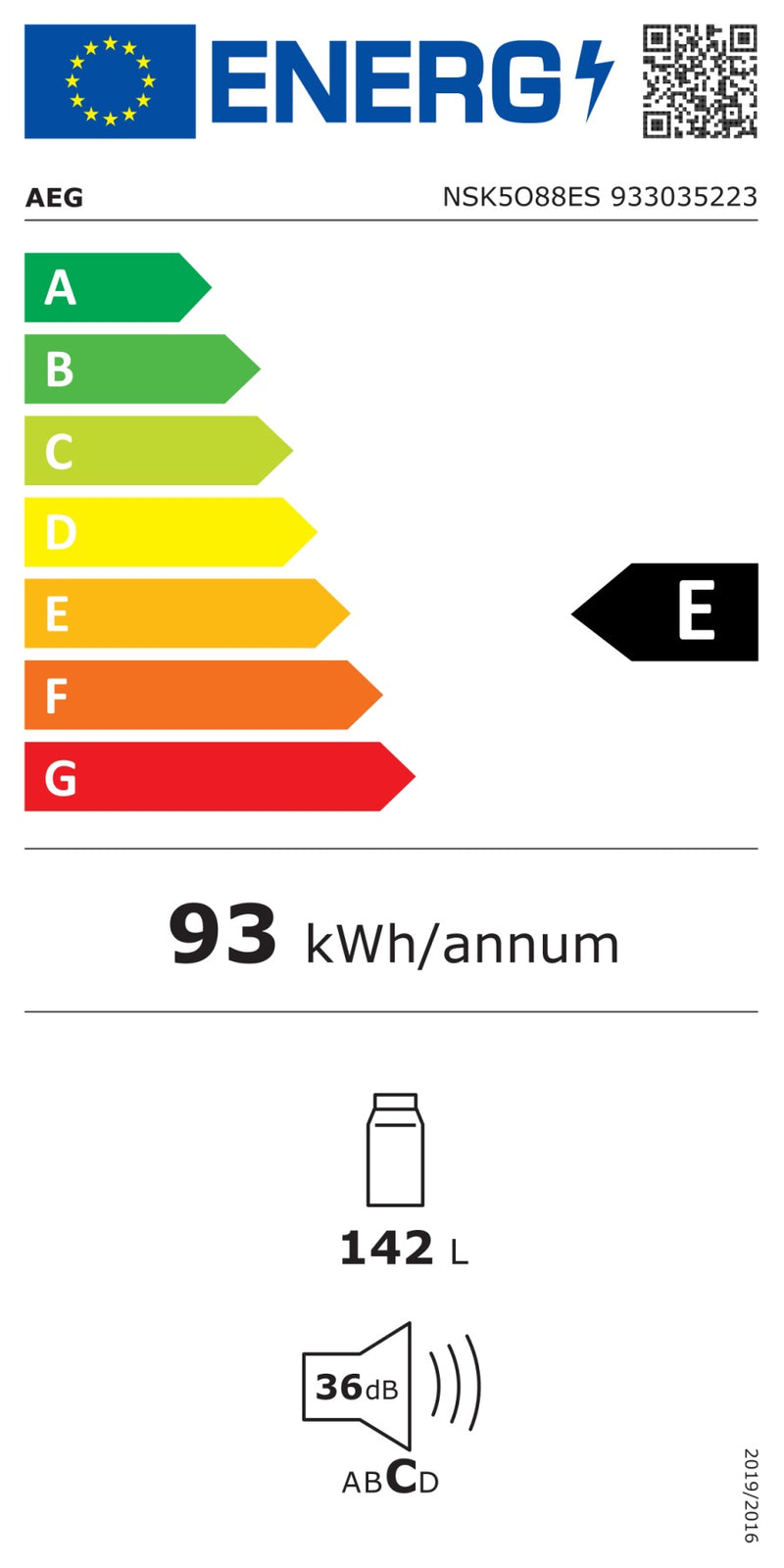 Energielabel Vollbild
