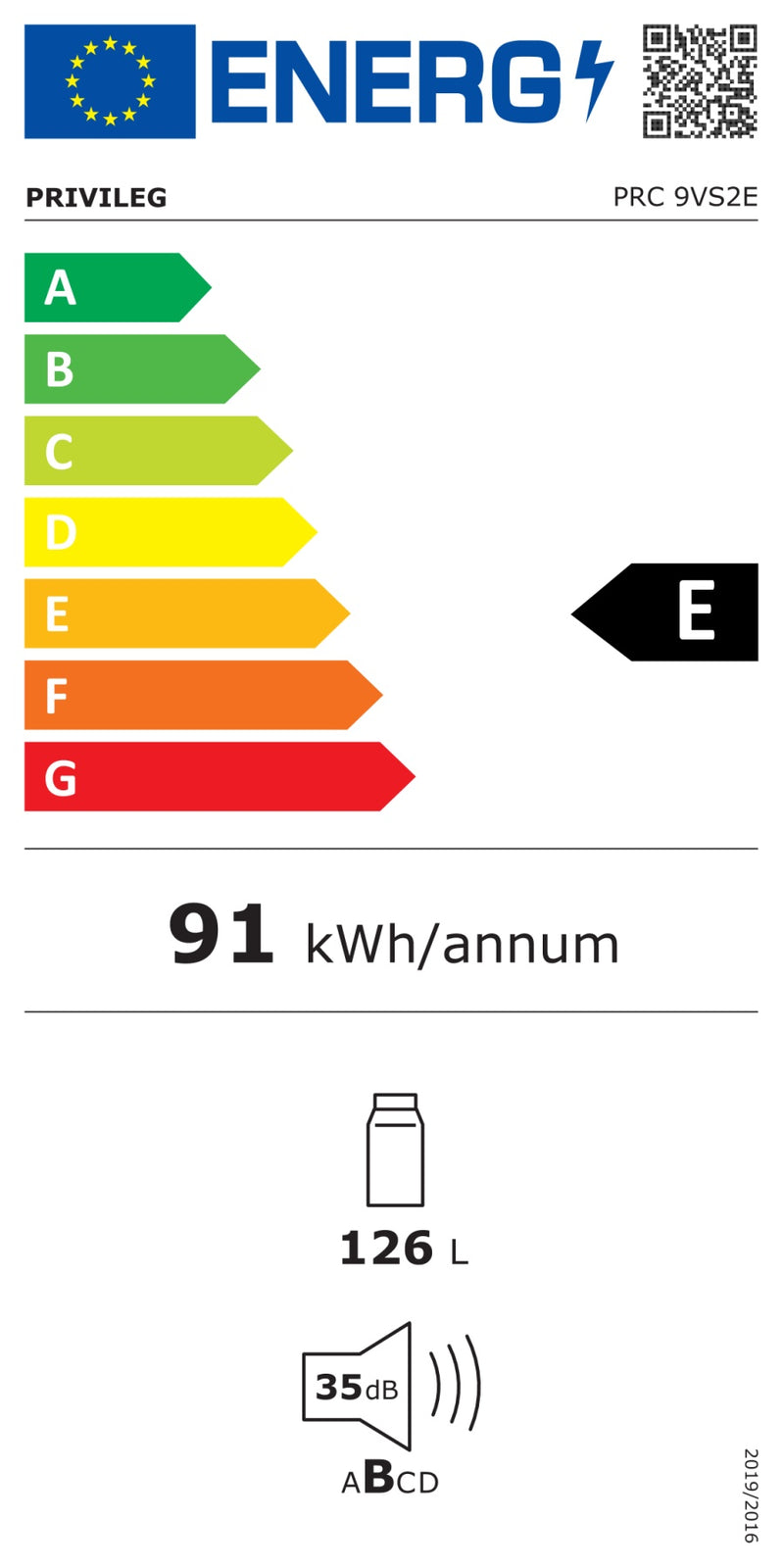 Energielabel Vollbild