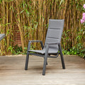 Relex Move Sessel M21937 Milano, Aluminium matt anthrazit