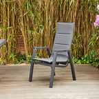 Relex Move Sessel M21937 Milano, Aluminium matt anthrazit