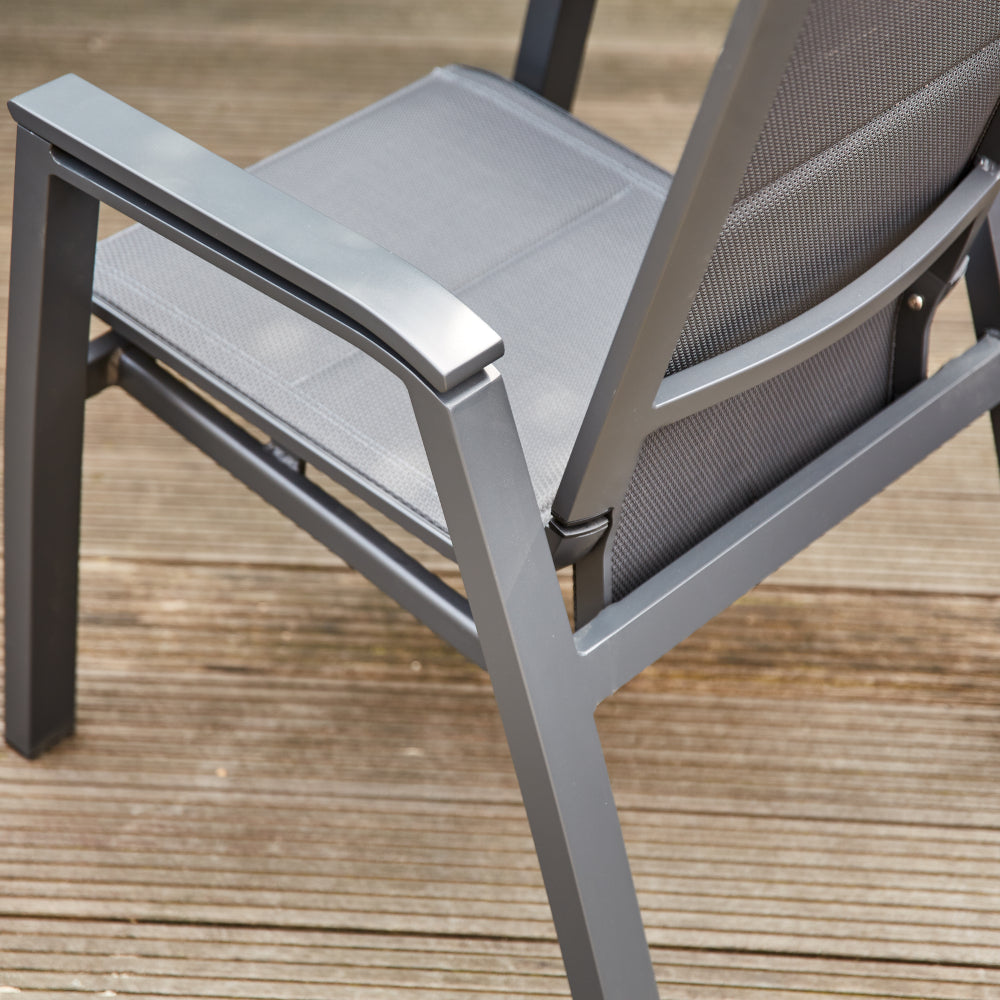 Relex Move Sessel M21937 Milano, Aluminium matt anthrazit