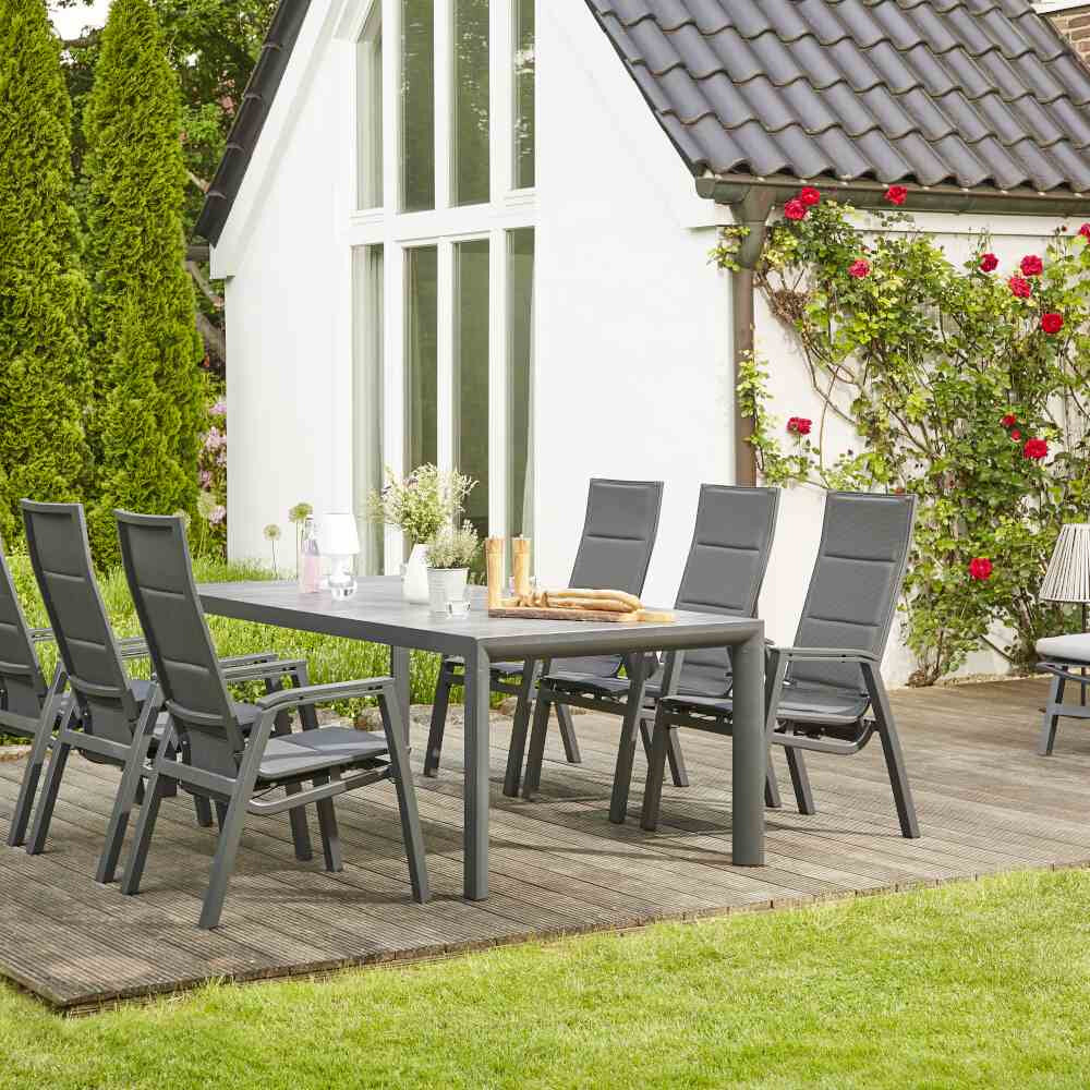 Relex Move Sessel M21937 Milano, Aluminium matt anthrazit