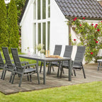 Relex Move Sessel M21937 Milano, Aluminium matt anthrazit