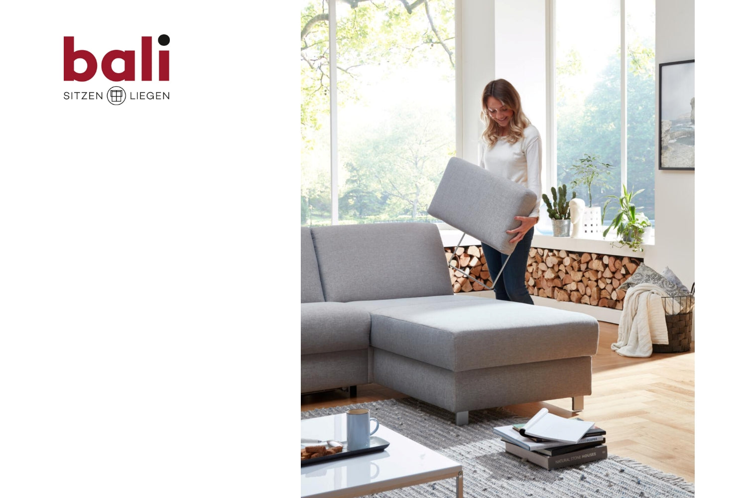 Bali Modell  Messina - Ecksofa Schlafsofa