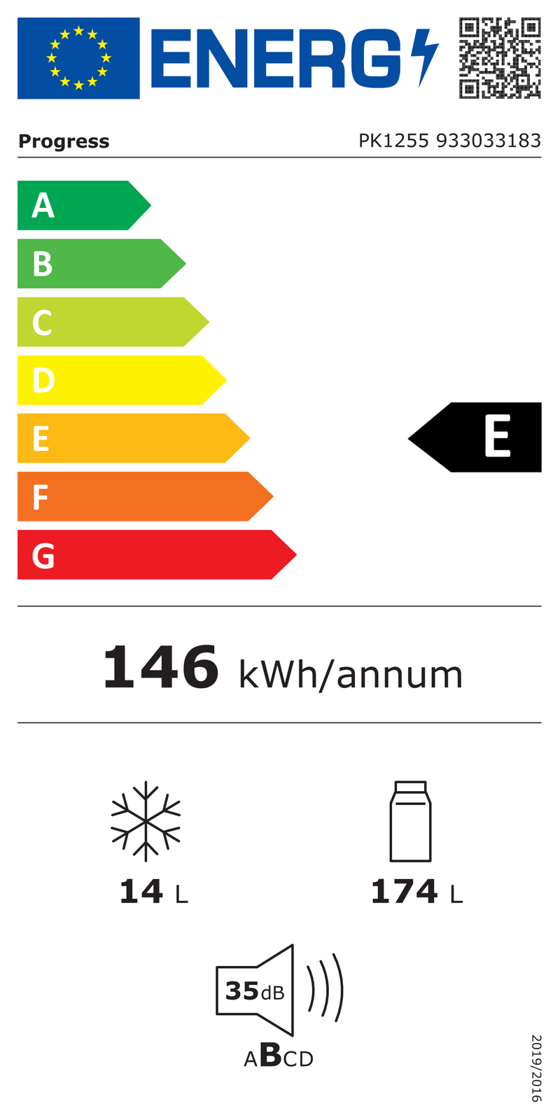 Energielabel Vollbild