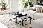 Roomio No. 2001 Couchtisch-2er Set eckig, Typ 71748