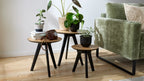 Roomio No. 2002 Couchtisch 3er Set rund, Typ 72158
