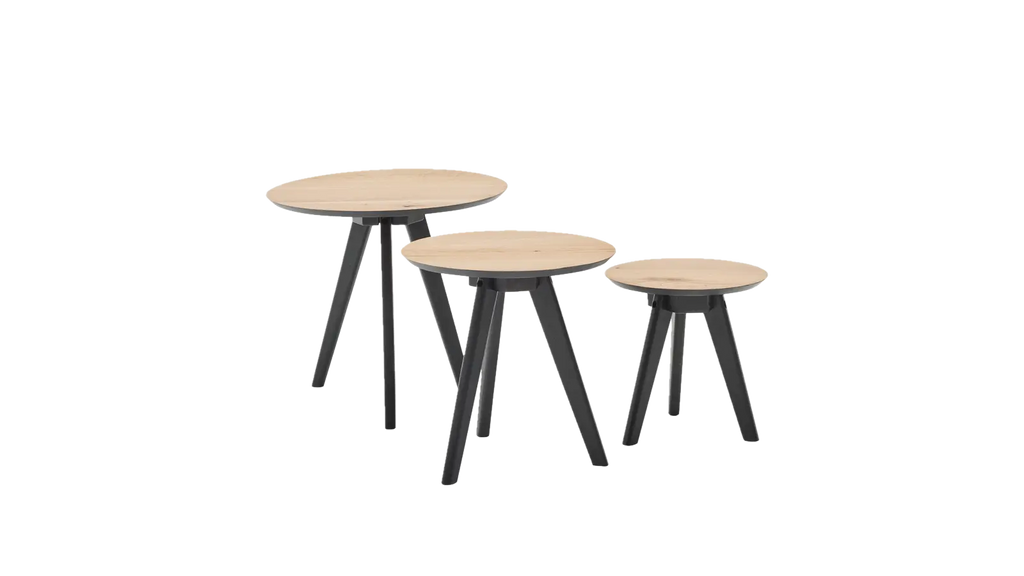 Roomio No. 2002 Couchtisch 3er Set rund, Typ 72158