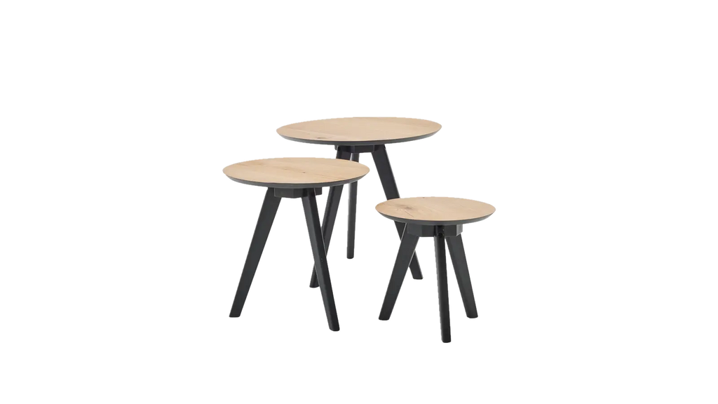 Roomio No. 2002 Couchtisch 3er Set rund, Typ 72158