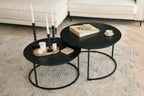 Roomio No. 2001 Couchtisch-2er Set rund, Typ 71747