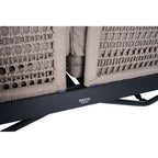 Loungesofa 2-Sitzer, T50306 Cortina, anthrazit/natur
