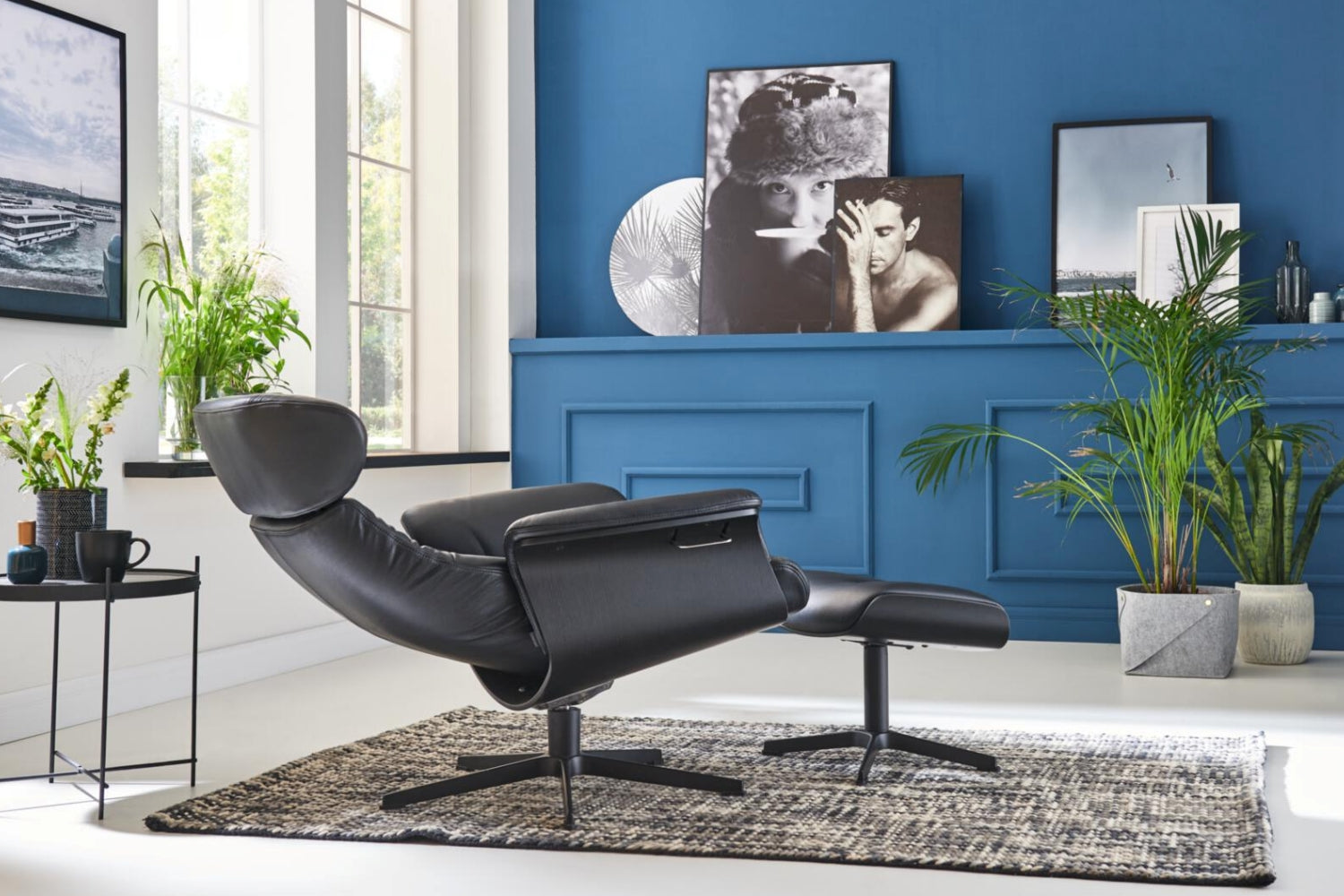 CONFORM® Relaxsessel Timeout mit Lederbezug