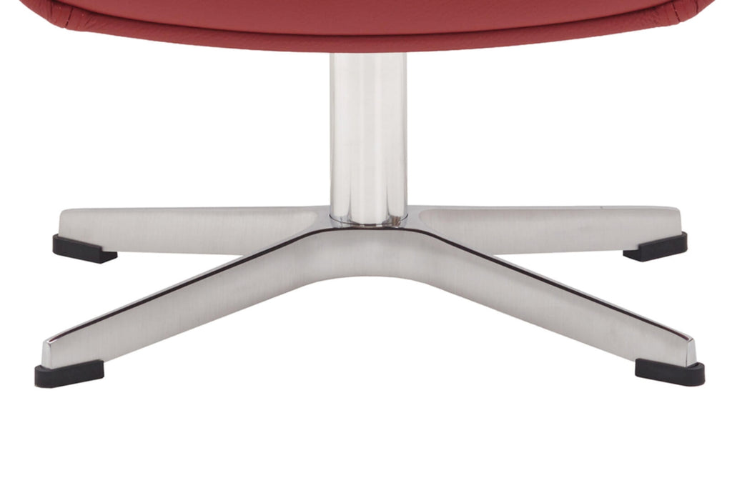 CONFORM® Hocker Timeout mit Lederbezug