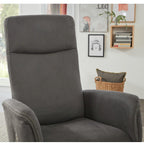 Modulmaster MM-ZE1062 Relaxsessel mit dunkelgrauem Bezug und hellen Ziernähten.