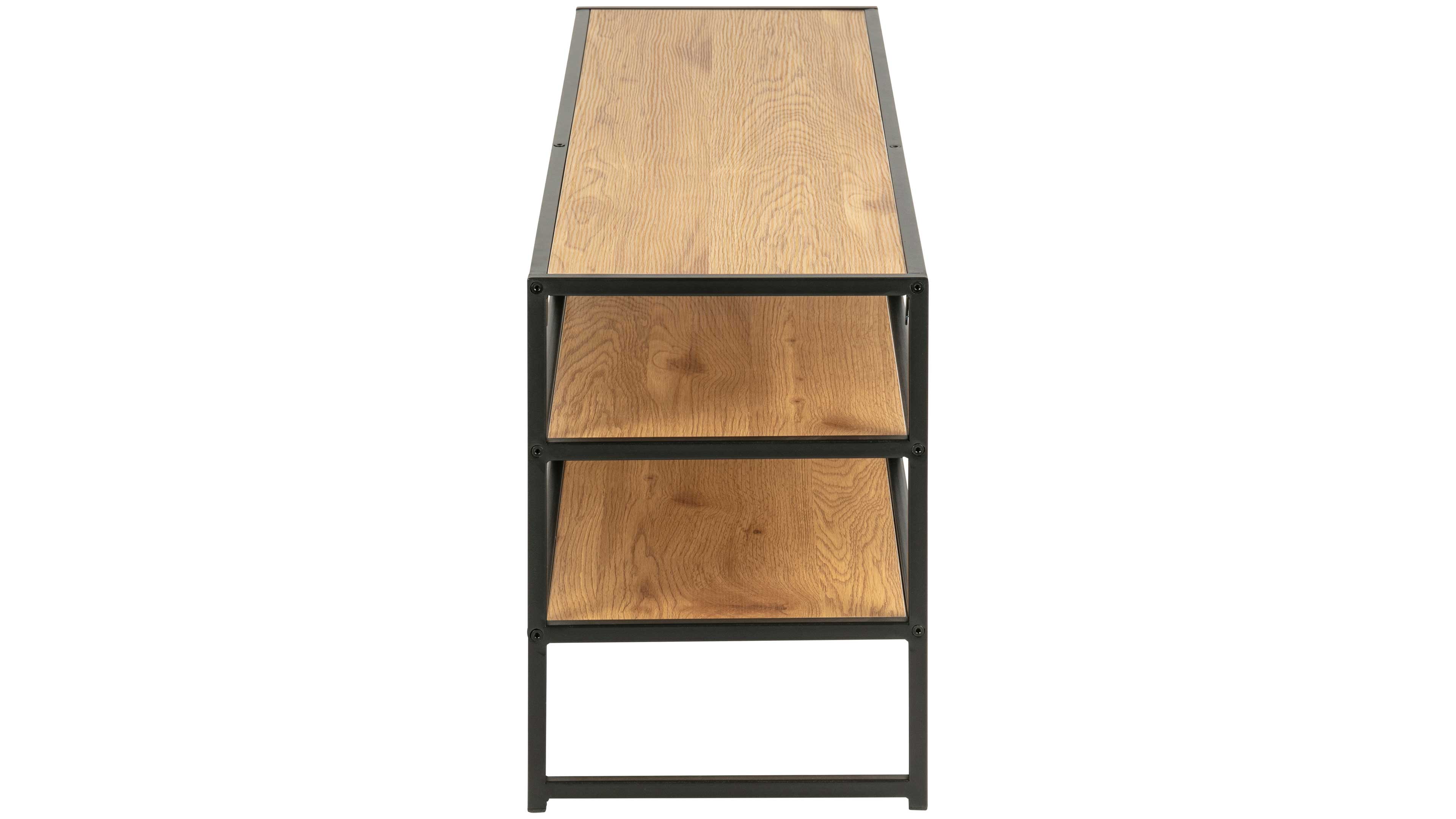 Medienregal Seaford 82371 im Industrielook als TV-Tisch