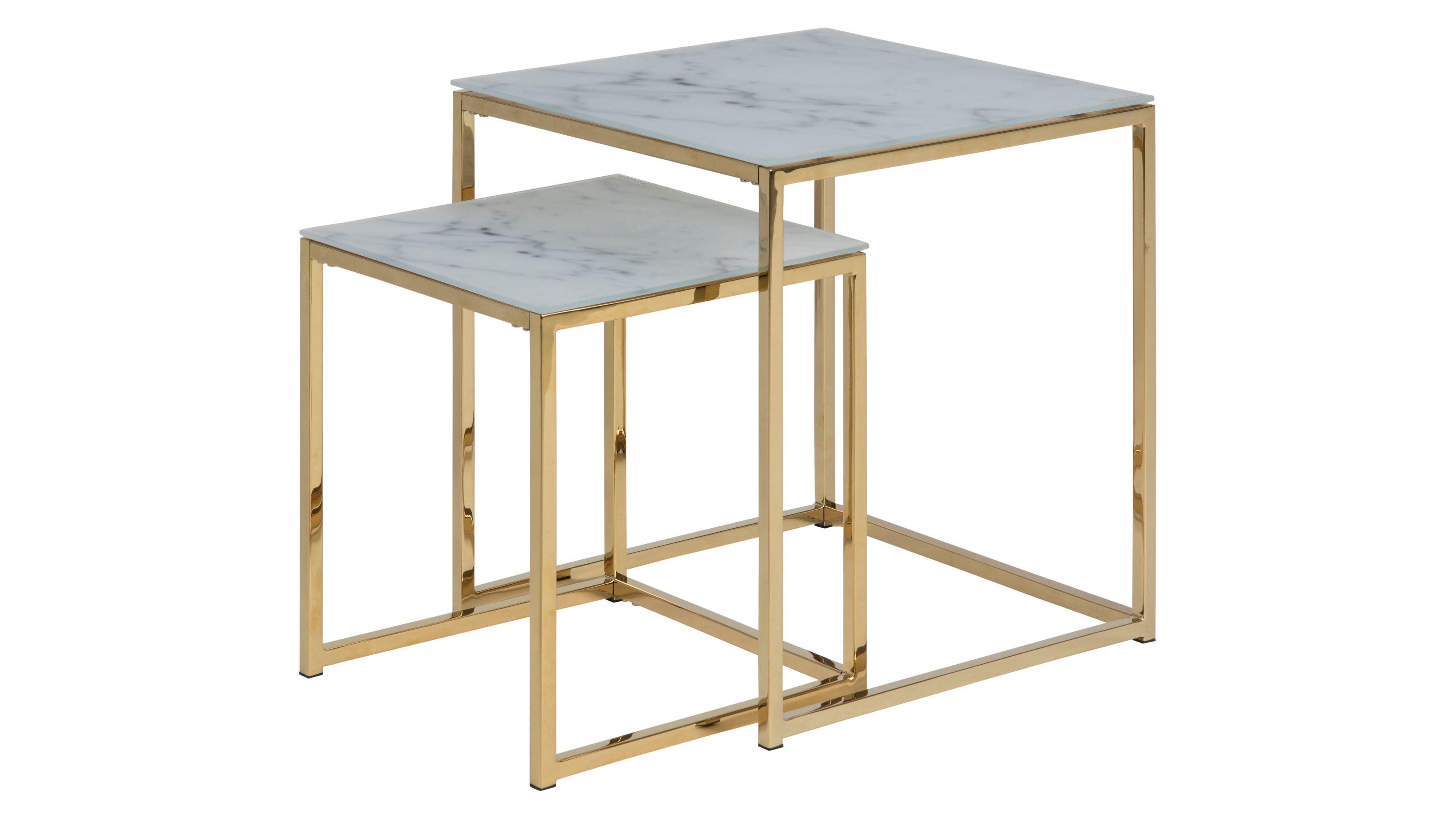 Zwei-Satz-Tisch bzw. Wohnzimmertisch-Set Alisma