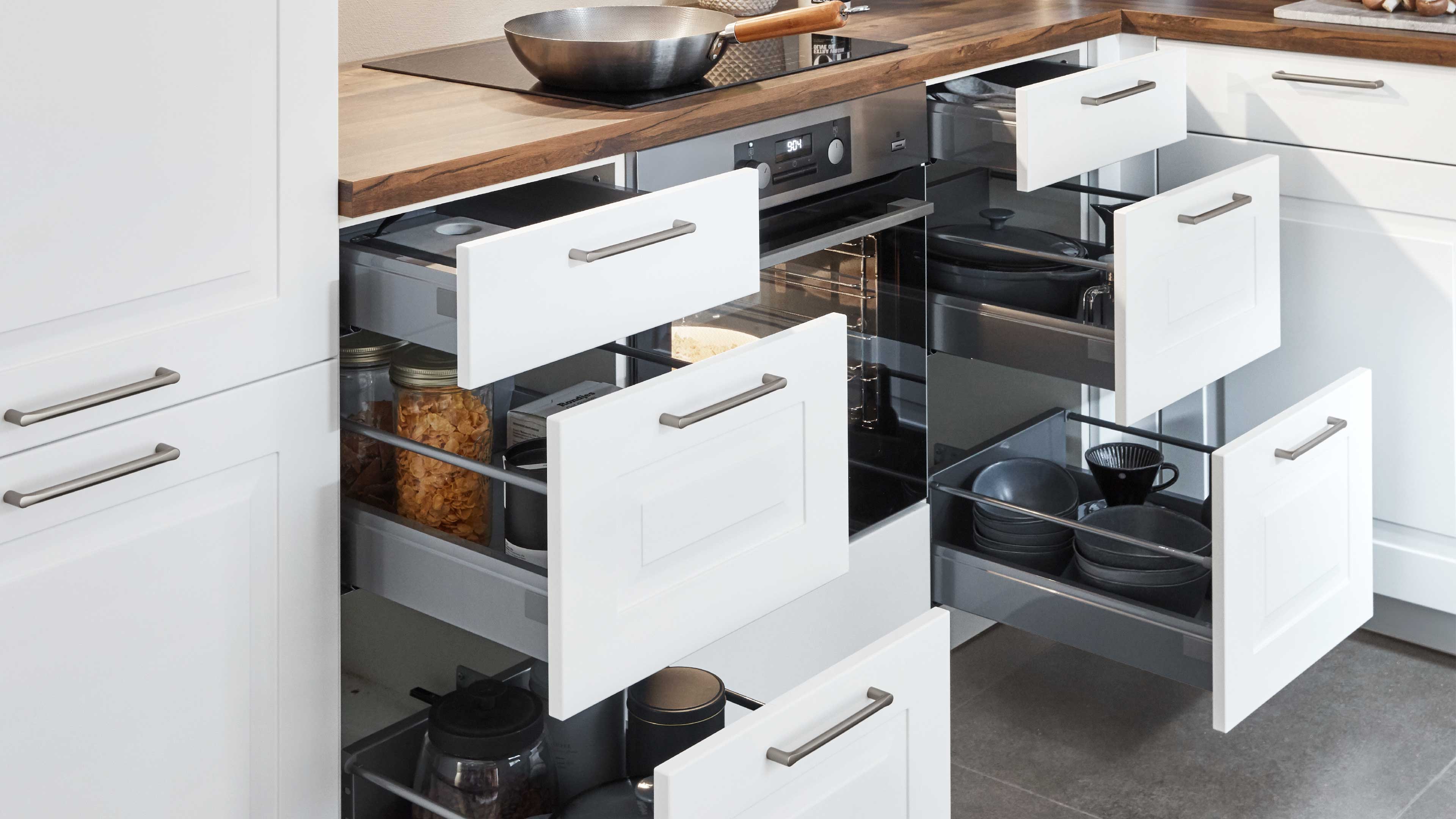 nobilia® Einbauküche Sylt mit AEG Elektrogeräten