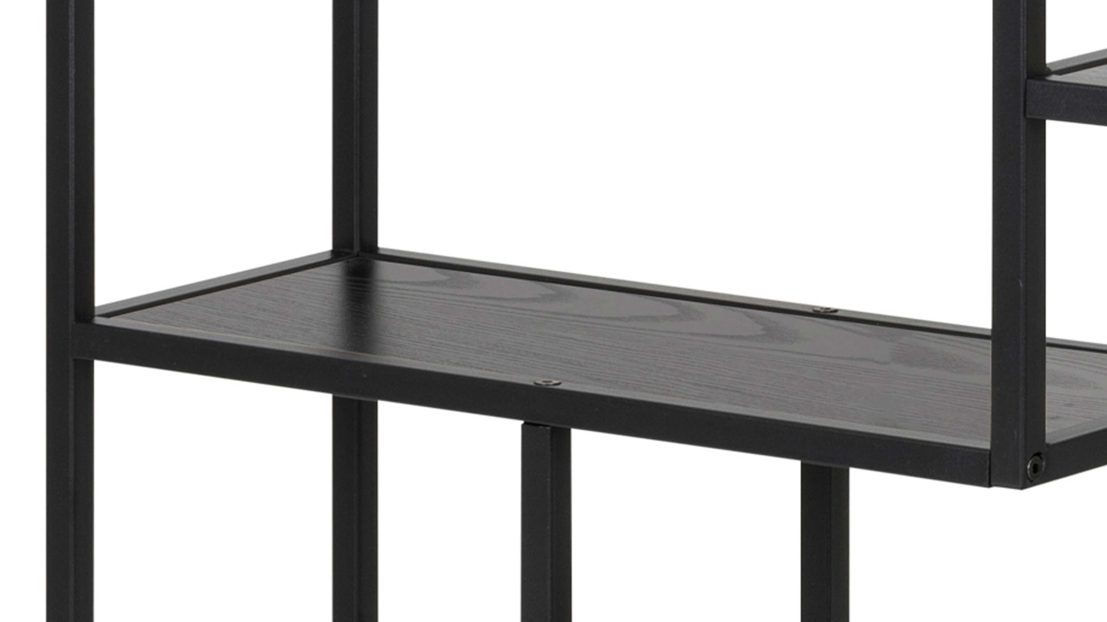 Regal Seaford im Industrielook, auch als Büromöbel einsetzbar