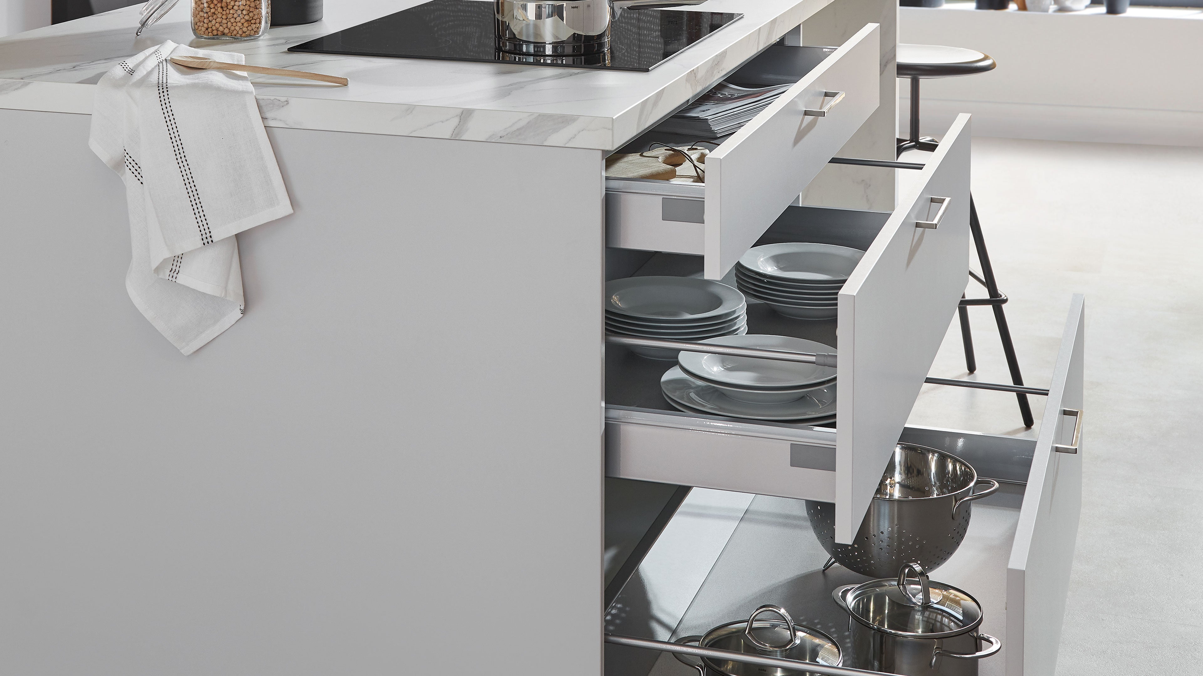 nobilia® Einbauküche Laser mit Einbaugeräten