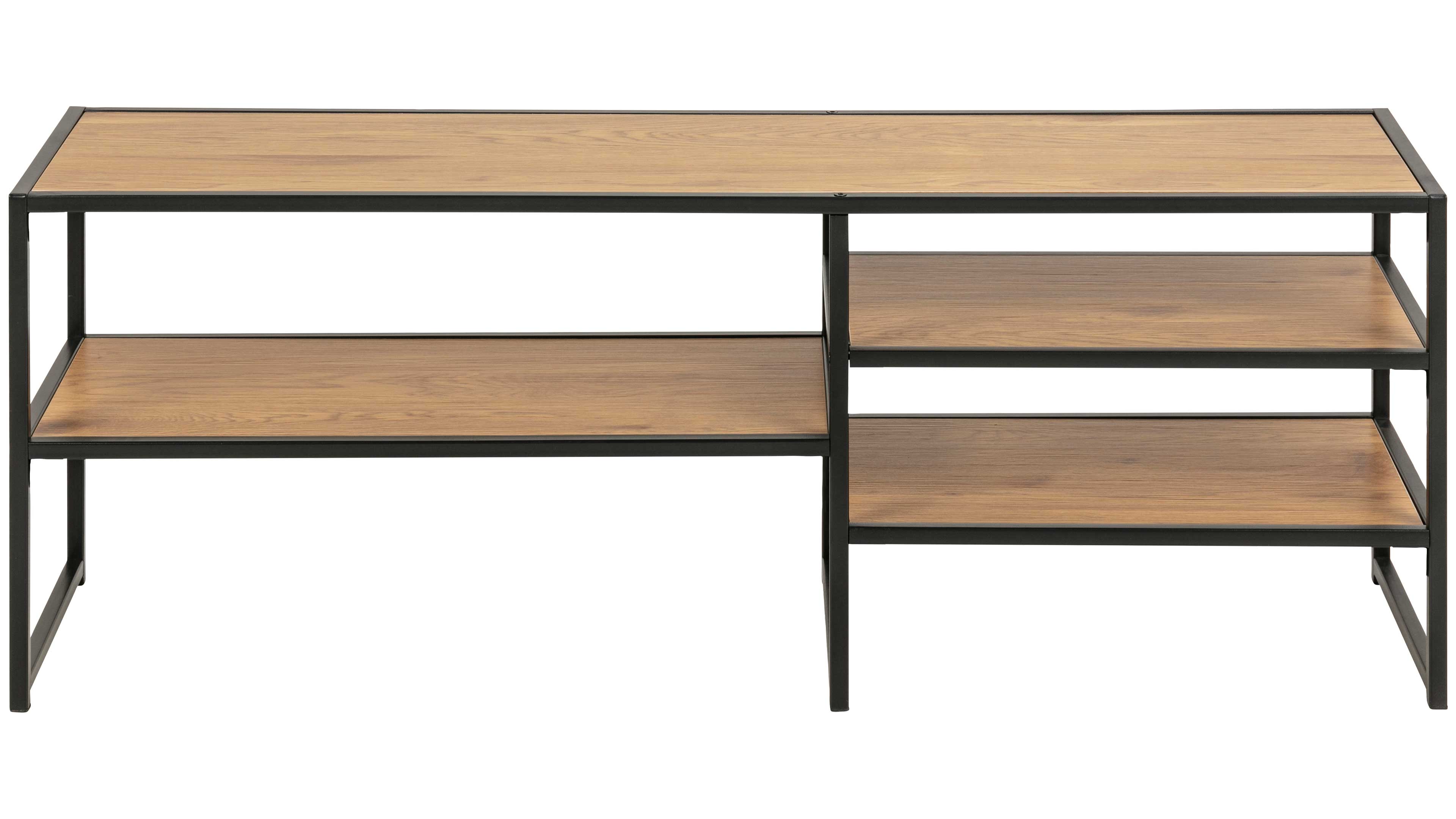 Medienregal Seaford 82371 im Industrielook als TV-Tisch