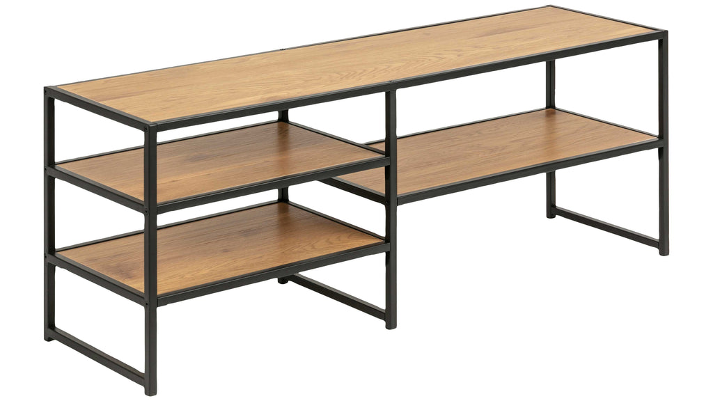 Medienregal Seaford 82371 im Industrielook als TV-Tisch