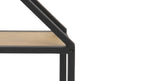 Regal Seaford im Industrielook als Wandregal