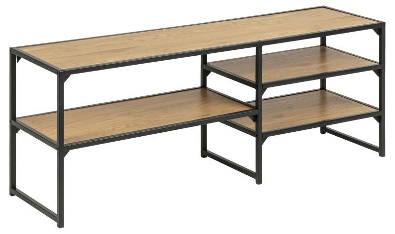 Medienregal Seaford 82371 im Industrielook als TV-Tisch