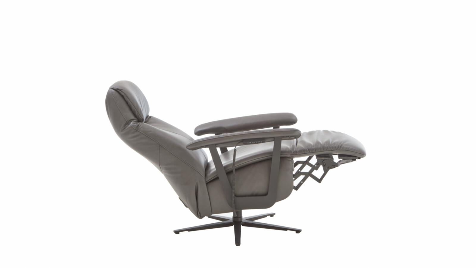 Relax-Sessel 7387-Easyswing Metallsternfuss anthrazit